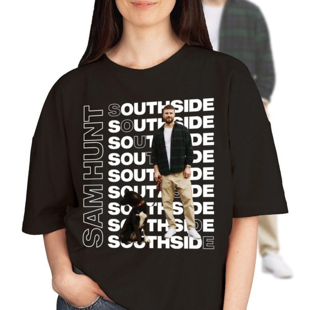 Sam Hunt T Shirt 90S Outskirts Music Tour Fan Graphic Tee
